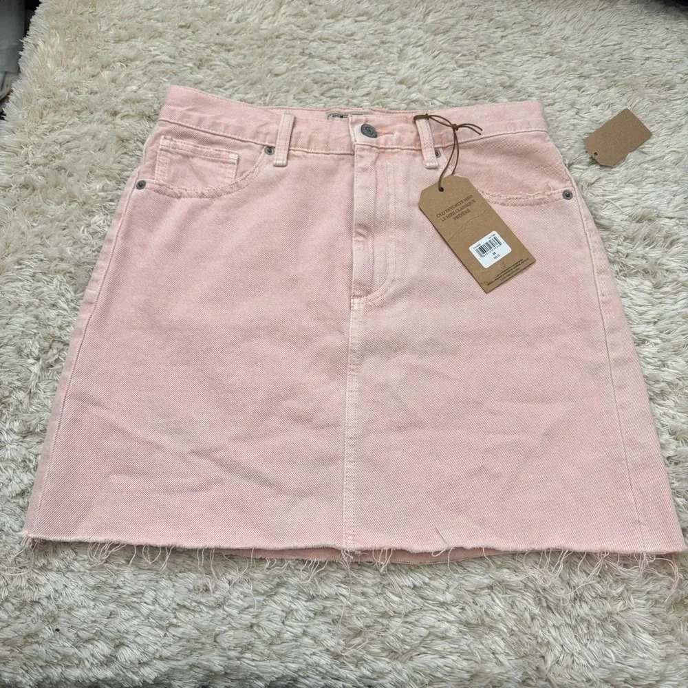 Lucky Brand Womens old Favorite mini denim skirt size 26 - Picture 4 of 14
